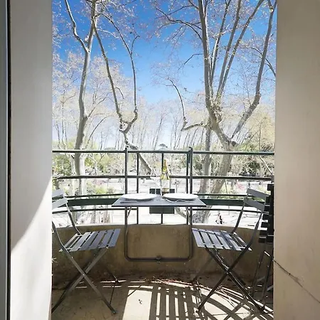 Le Balcon De La Comedie, Beau T3 Centre Historique Climatise דירה *